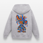 STATIC SPIKE – Kinder Hoodie - Hellgrau meliert