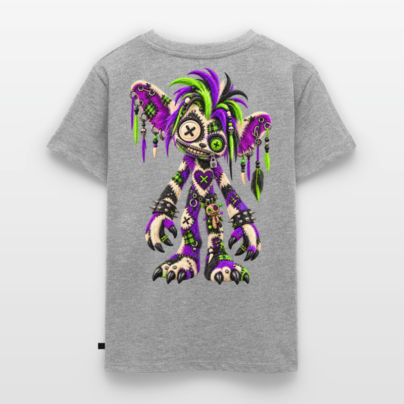 VOODOO VINNIE – Kinder Premium T-Shirt - Grau meliert