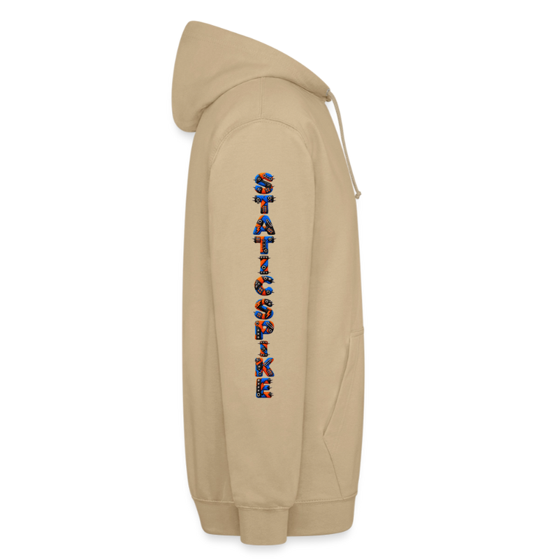 STATIC SPIKE – Herren / Unisex Hoodie - Beige