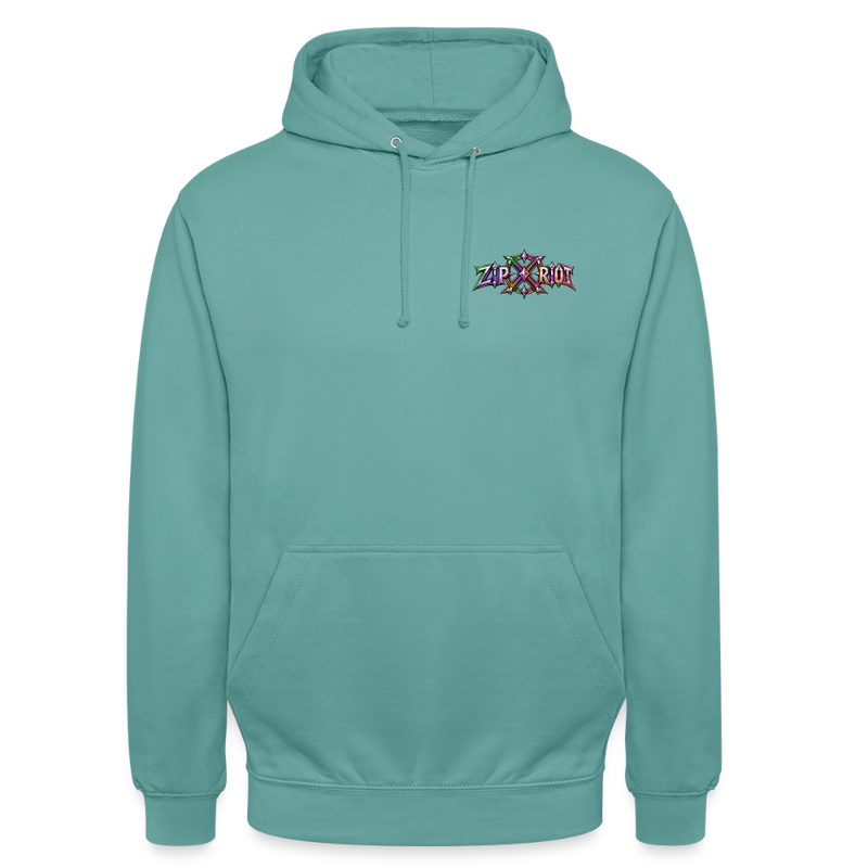 HEXIE HAZE – Herren / Unisex Hoodie - Pastelltürkis