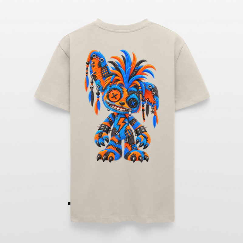 STATIC SPIKE – Herren Premium T-Shirt - Beige