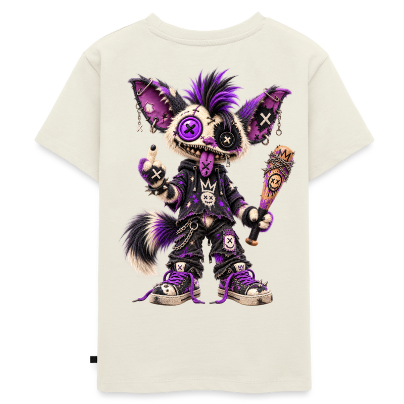 RAGGZR – Kinder Premium T-Shirt - Naturweiß