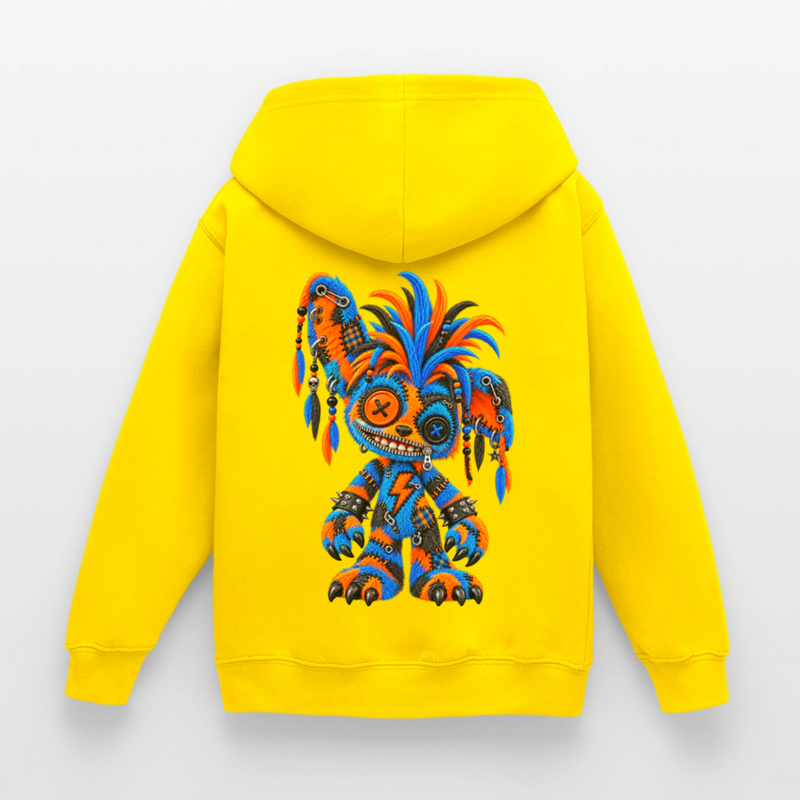 STATIC SPIKE – Kinder Hoodie - Gelb
