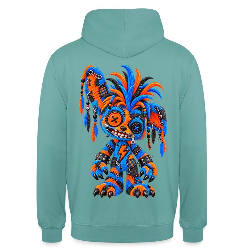STATIC SPIKE – Herren / Unisex Hoodie - Pastelltürkis