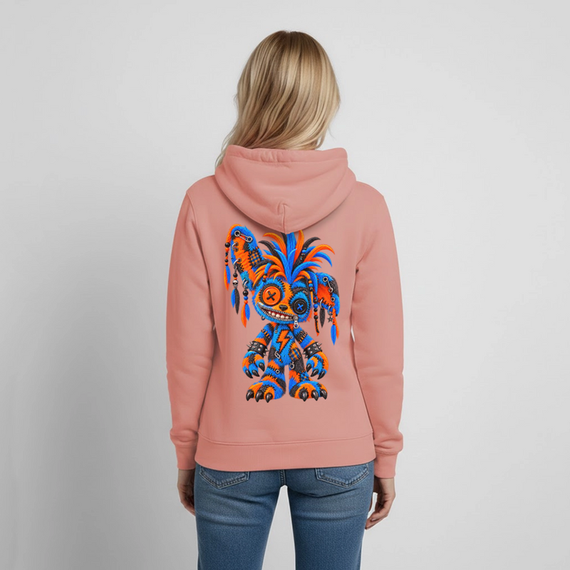 STATIC SPIKE – Damen Hoodie - Altrosa
