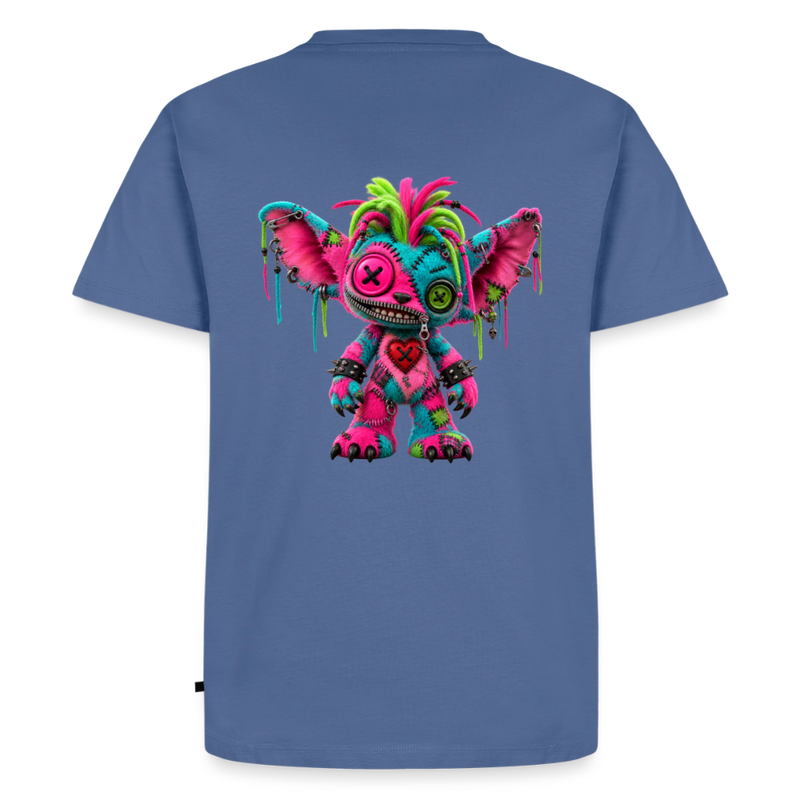 RIOT ROXIE – Herren Premium T-Shirt - Taubenblau