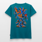 STATIC SPIKE – Damen Premium T-Shirt - Petrol