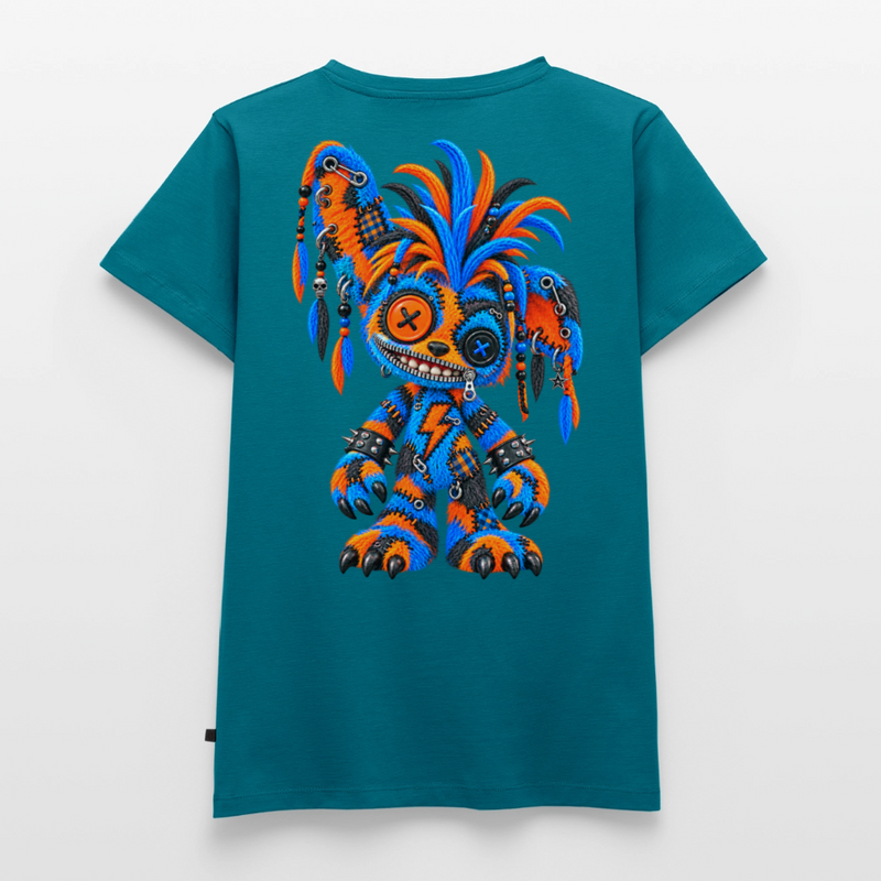 STATIC SPIKE – Damen Premium T-Shirt - Petrol