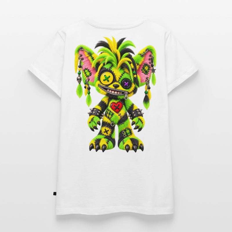 FUZZBALL GREMMY – Damen Premium T-Shirt - Weiß