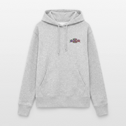SCRAP JACK – Damen Hoodie - Hellgrau meliert