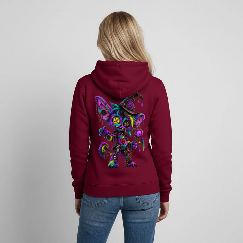 HEXIE HAZE – Damen Hoodie - Bordeaux