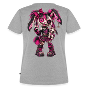 VELVET VEX – Damen Premium T-Shirt - Grau meliert
