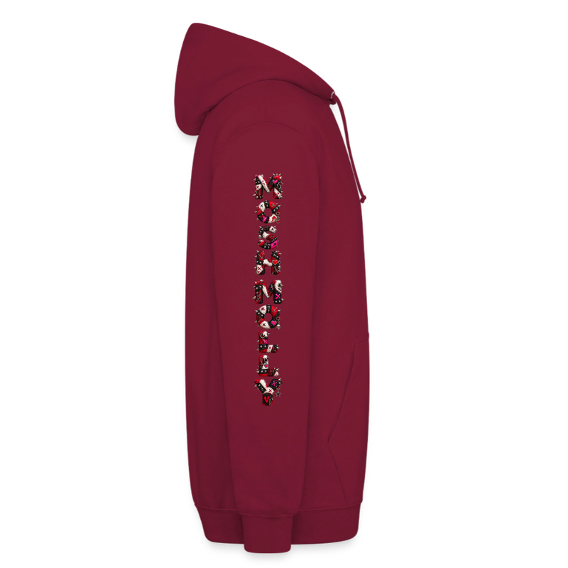 MOSH MOLLY – Herren / Unisex Hoodie - Bordeaux