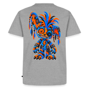 STATIC SPIKE – Herren Premium T-Shirt - Grau meliert
