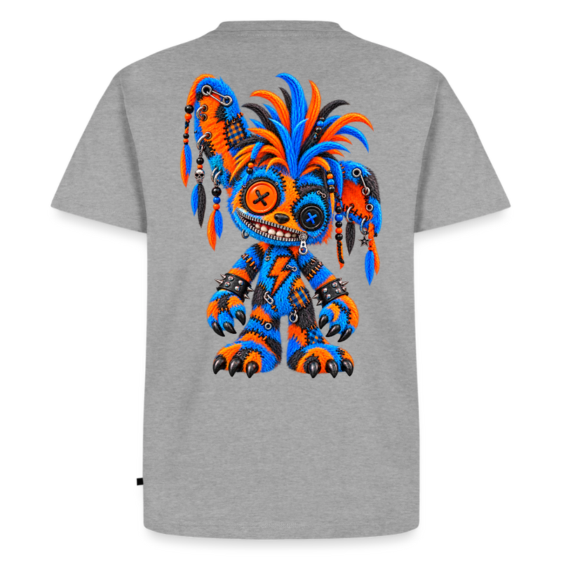 STATIC SPIKE – Herren Premium T-Shirt - Grau meliert
