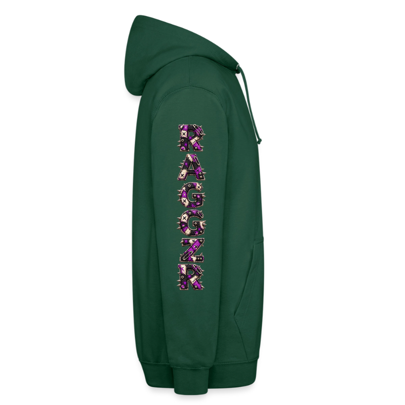 RAGGZR – Herren / Unisex Hoodie - Flaschengrün