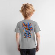 STATIC SPIKE – Kinder Premium T-Shirt - Grau meliert