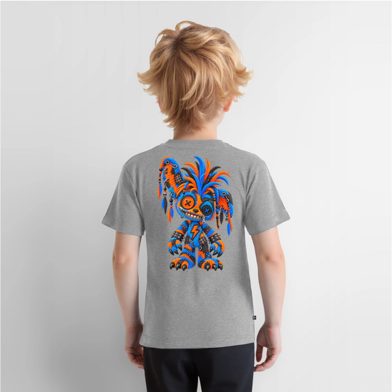 STATIC SPIKE – Kinder Premium T-Shirt - Grau meliert