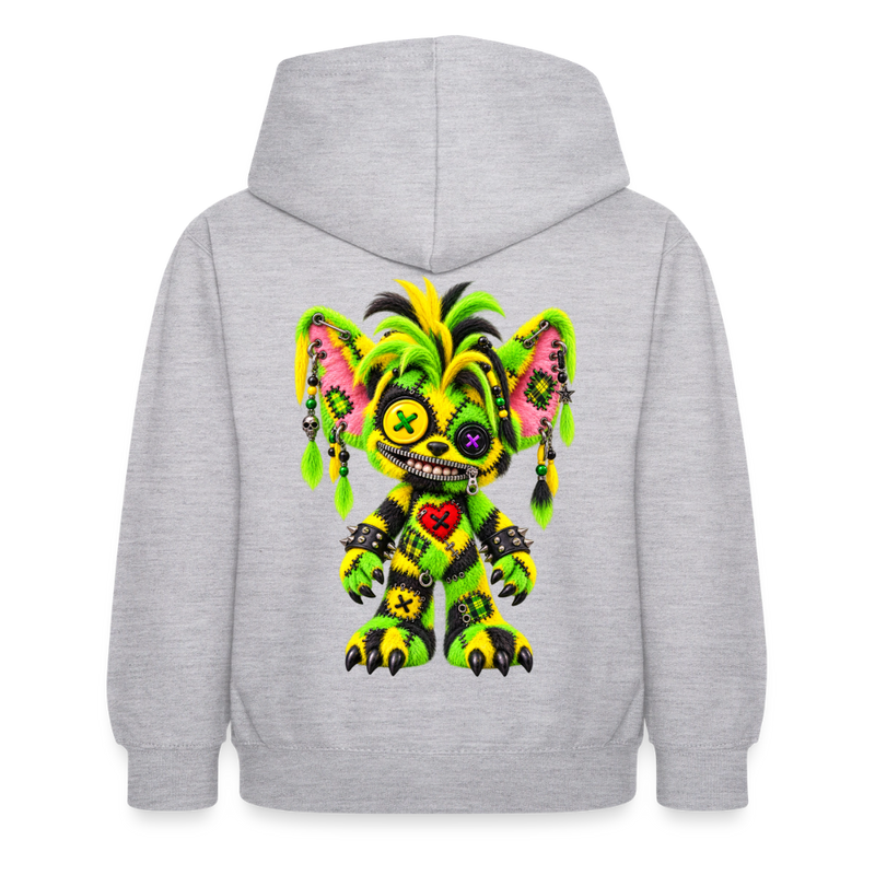 FUZZBALL GREMMY – Kinder Hoodie - Hellgrau meliert