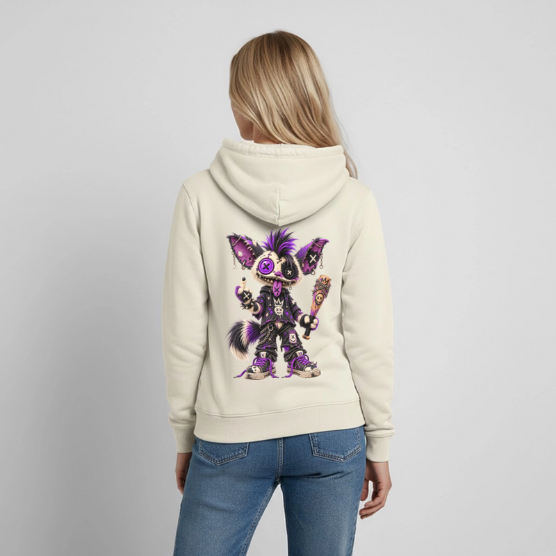 RAGGZR – Damen Hoodie - Vanille-Milchshake