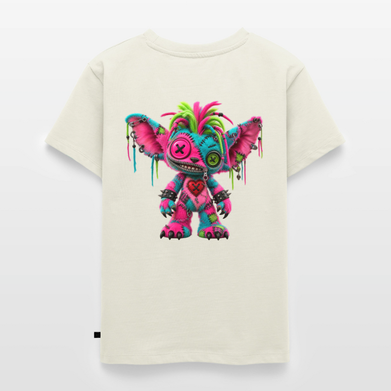 RIOT ROXIE – Kinder Premium T-Shirt - Naturweiß
