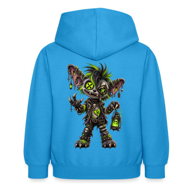 GRAVEYARD GIZZ – Kinder Hoodie - Meeresblau