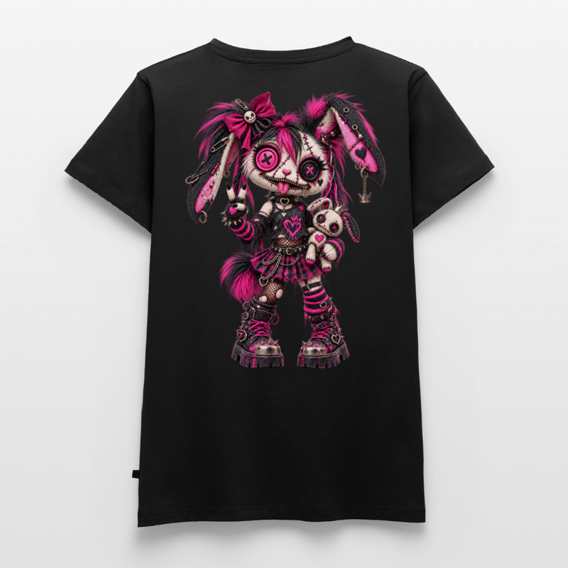 VELVET VEX – Damen Premium T-Shirt - Schwarz