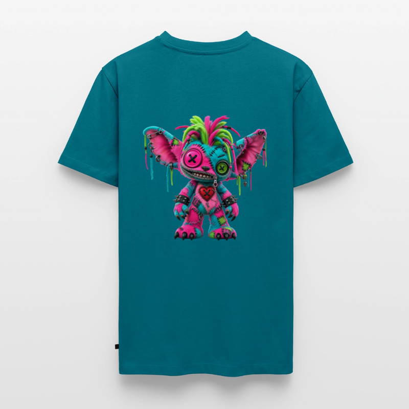 RIOT ROXIE – Herren Premium T-Shirt - Petrol