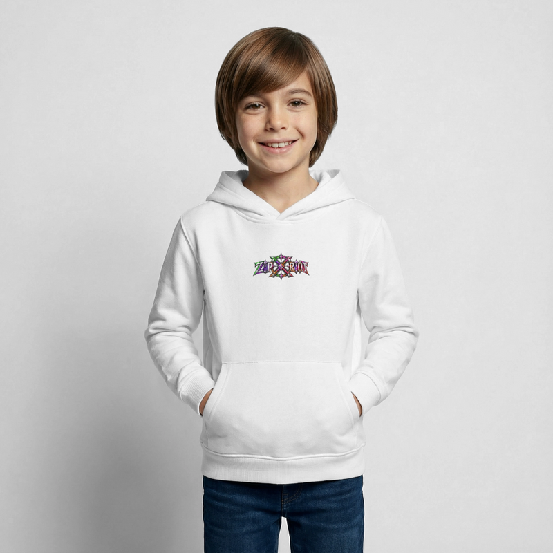 RIOT ROXIE – HIGHJUMP | Kinder Premium Hoodie - Weiß