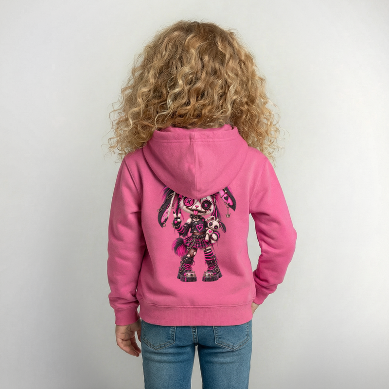 VELVET VEX – Kinder Hoodie - Pink