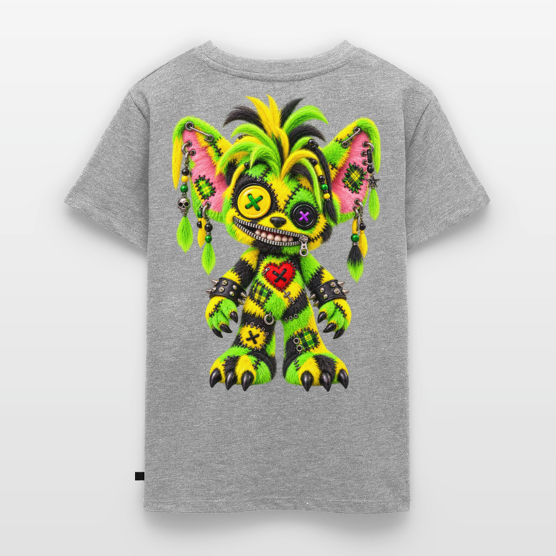 FUZZBALL GREMMY – Kinder Premium T-Shirt - Grau meliert