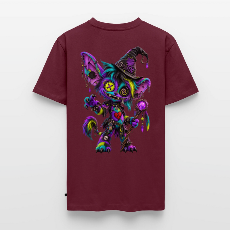 HEXIE HAZE – Herren Premium T-Shirt - Burgunderrot
