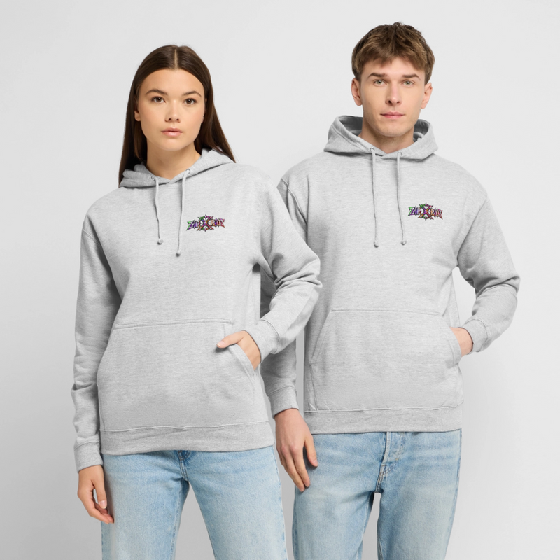 FUZZBALL GREMMY – Herren / Unisex Hoodie - Hellgrau meliert