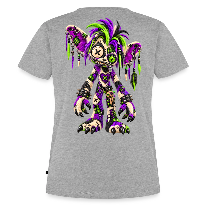VOODOO VINNIE – Damen Premium T-Shirt - Grau meliert