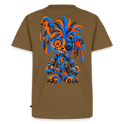 STATIC SPIKE – Herren Premium T-Shirt - Nussbraun