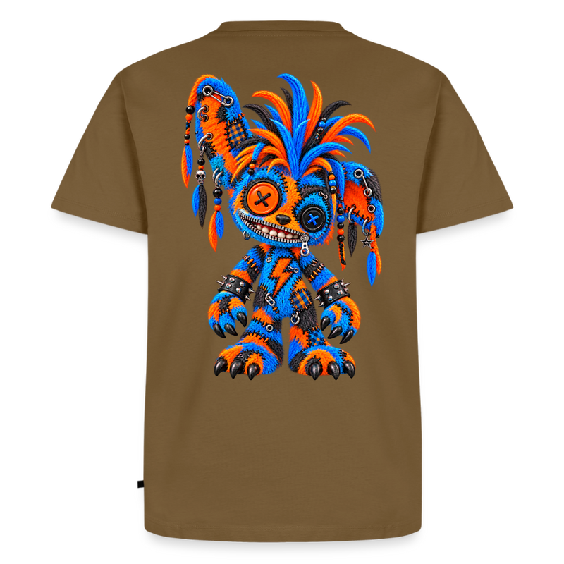 STATIC SPIKE – Herren Premium T-Shirt - Nussbraun