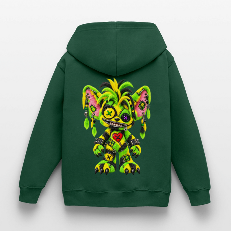 FUZZBALL GREMMY – Kinder Hoodie - Flaschengrün