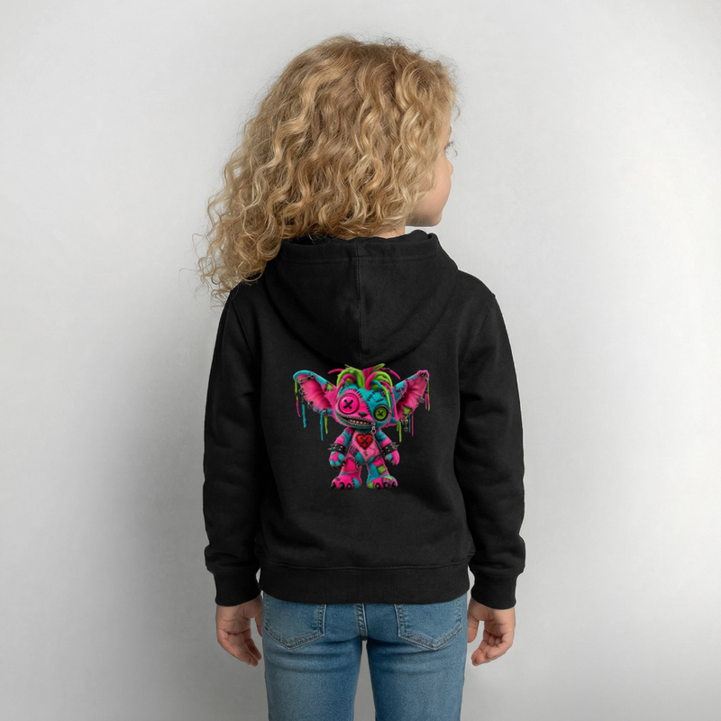 RIOT ROXIE – Kinder Hoodie - Schwarz
