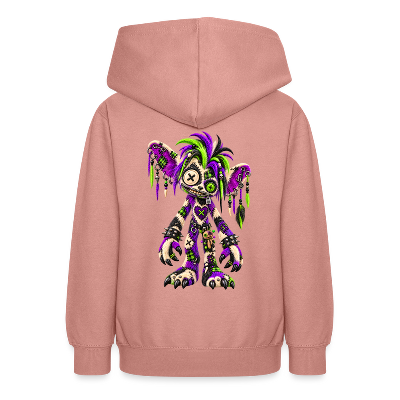 VOODOO VINNIE – Teenie Hoodie - Altrosa