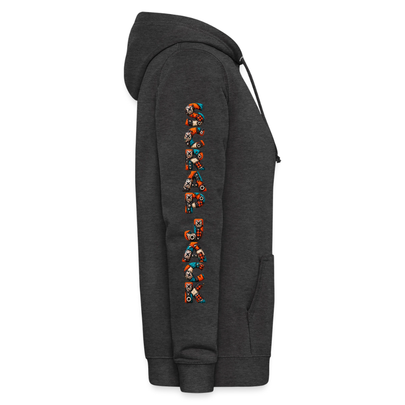 SCRAP JACK – Damen Hoodie - Anthrazit
