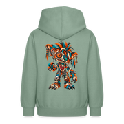 SCRAP JACK – Teenie Hoodie - Graugrün