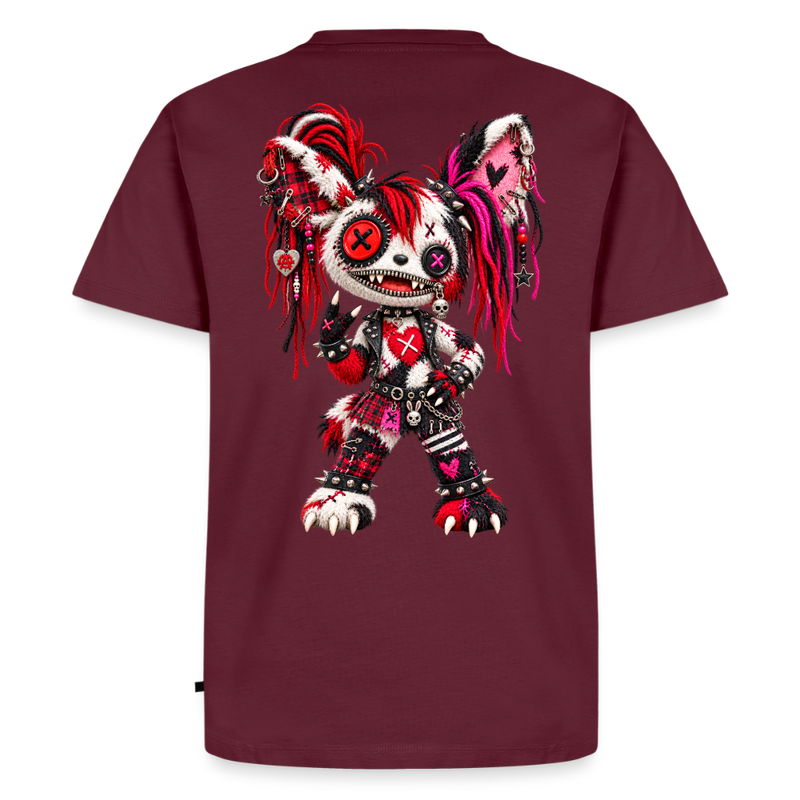 MOSH MOLLY – Herren Premium T-Shirt - Burgunderrot