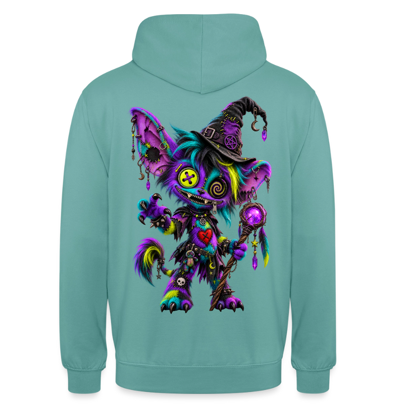 HEXIE HAZE – Herren / Unisex Hoodie - Pastelltürkis