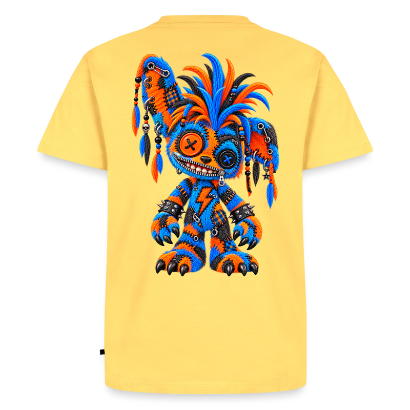 STATIC SPIKE – Herren Premium T-Shirt - Pastellgelb