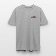 STATIC SPIKE – Herren Premium T-Shirt - Grau meliert