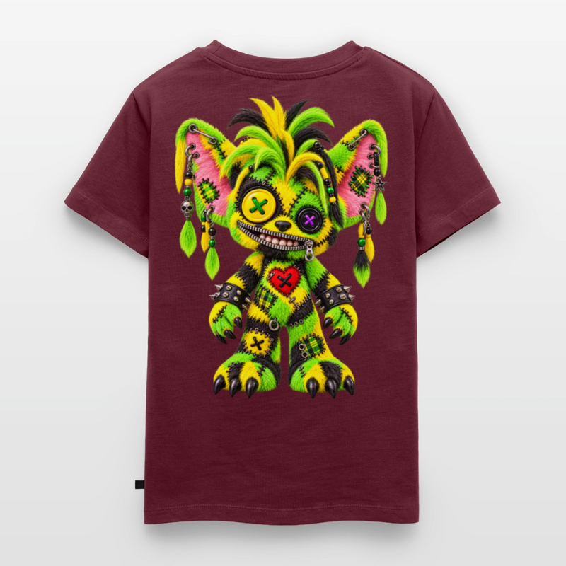 FUZZBALL GREMMY – Kinder Premium T-Shirt - Burgunderrot
