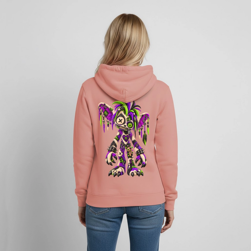 VOODOO VINNIE – Damen Hoodie - Altrosa