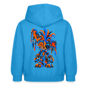 STATIC SPIKE – Kinder Hoodie - Meeresblau