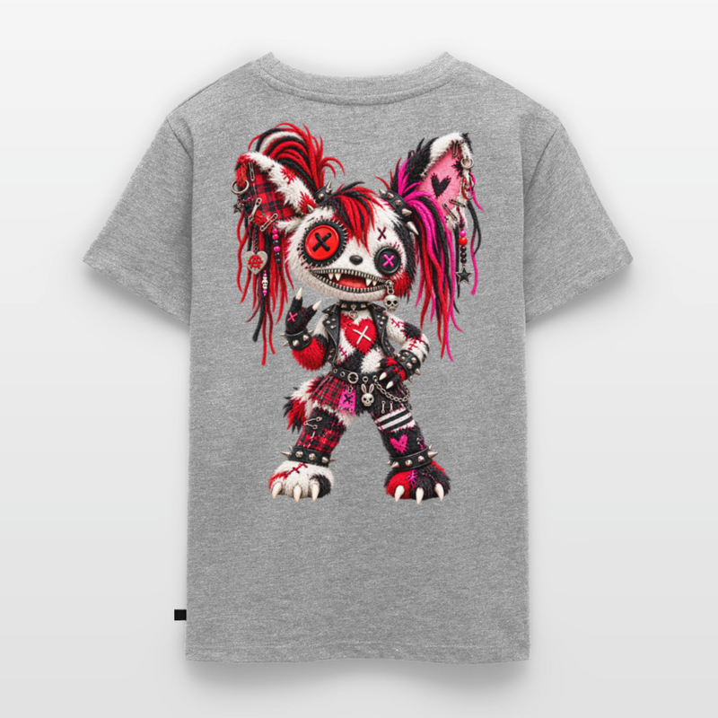 MOSH MOLLY – Kinder Premium T-Shirt - Grau meliert