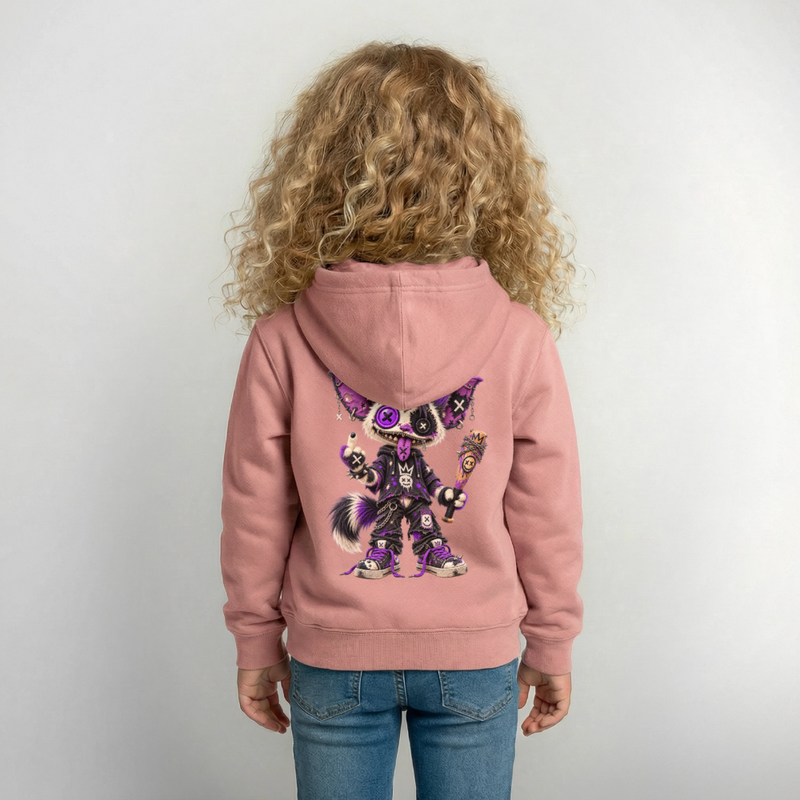 RAGGZR – Kinder Hoodie - Altrosa